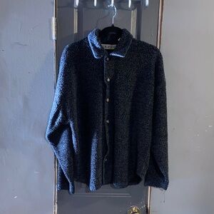 PAZZO Dark Gray Men's Cardigan Sweater